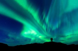 aurora boreale in Finlandia